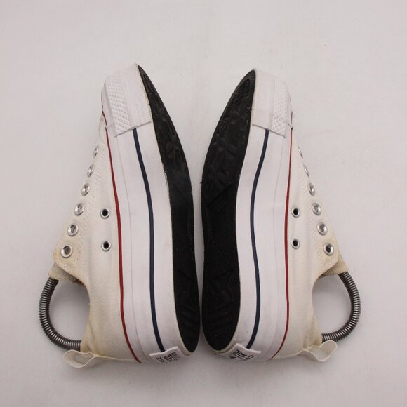 Converse Chuck Taylor All Star Women's Size 6.5 White Low Top Sneaker 563457F - Picture 6 of 12